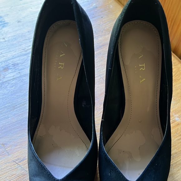 Zara sued black pumps 38 - Picture 6 of 7